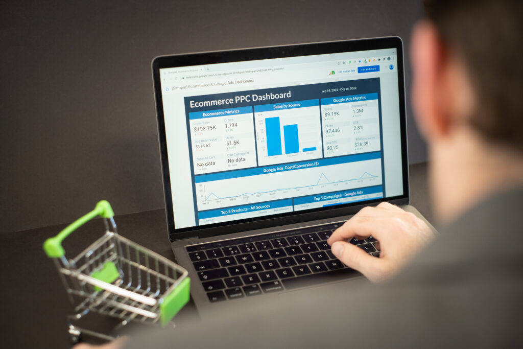 Ecommerce website analytics